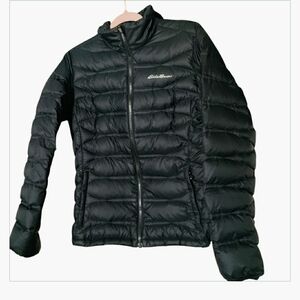 Eddie Bauer Down Puffer Jacket Full Zip Packable Gorpcore